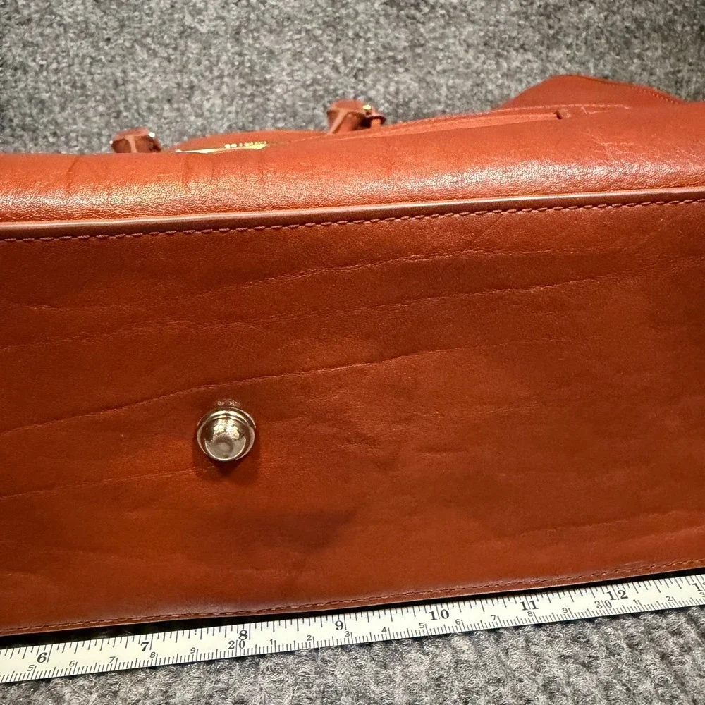 Brahmin Leather Briefcase Lrg 16